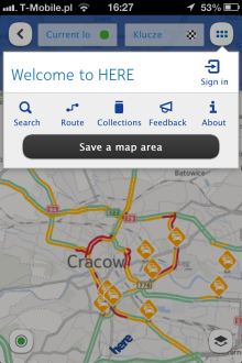 HERE Maps - Nokia - iOS (iPhone, iPad)