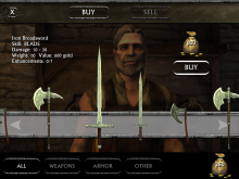 Ravensword: Shadowlands - iOS (iPhone, iPad, iPod touch)