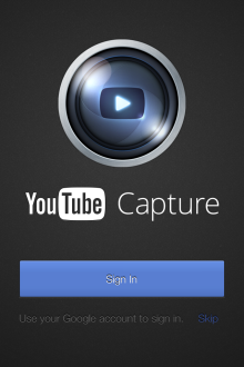 YouTube Capture - iOS (iPhone, iPod touch)