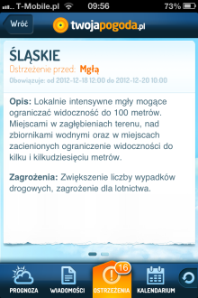 TwojaPogoda - iOS