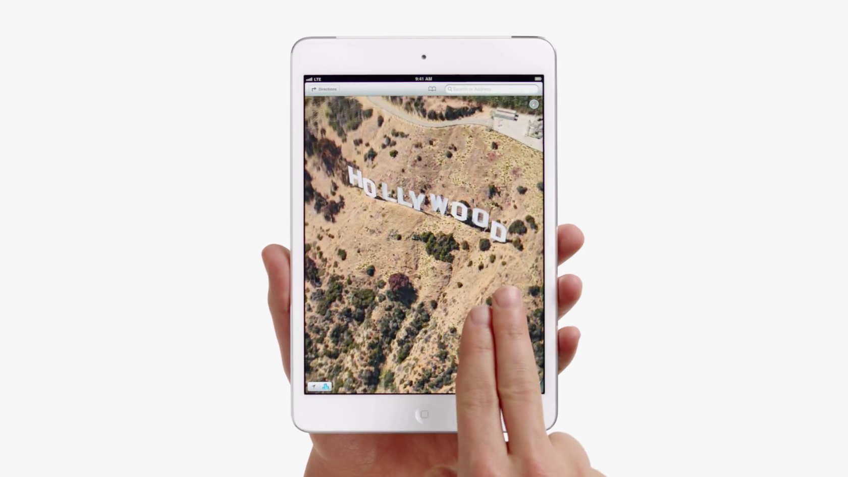 Hollywood - reklama iPada mini