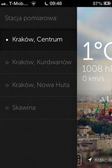 Kraków Smog - iOS (iPhone)