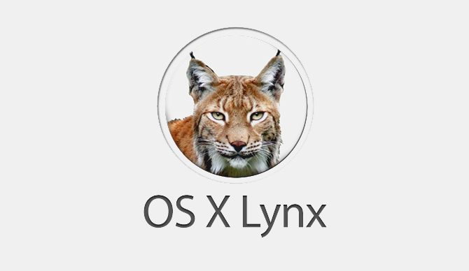 Mac OS X 10.9 LYNX
