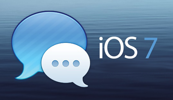 iOS 7 iMessage