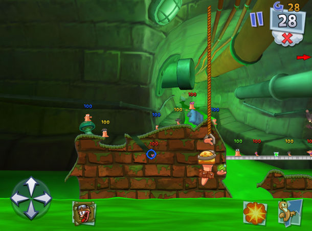 Worms 3 - iOS (iPhone, iPod touch, iPad)
