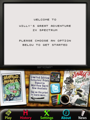 Willy's Great Adventure: ZX Spectrum - iOS (iPhone, iPod touch, iPad)