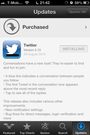 Twitter 5.10 - iOS