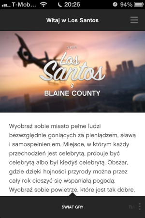 GTA V - instrukcja na iOS