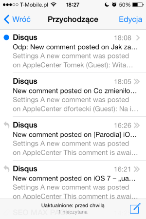 Mail - iOS 7