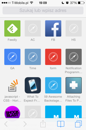 Safari - iOS 7