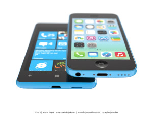 iPhone 5C vs. Nokia Lumia - Martin Hajek