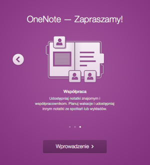 OneNote na Mac OS X