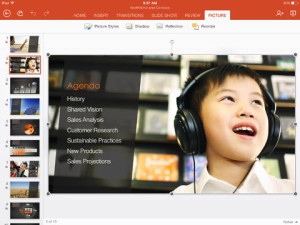 Microsoft PowerPoint for iPad