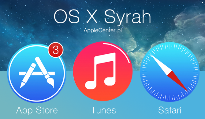 OS X Syrah - ikony