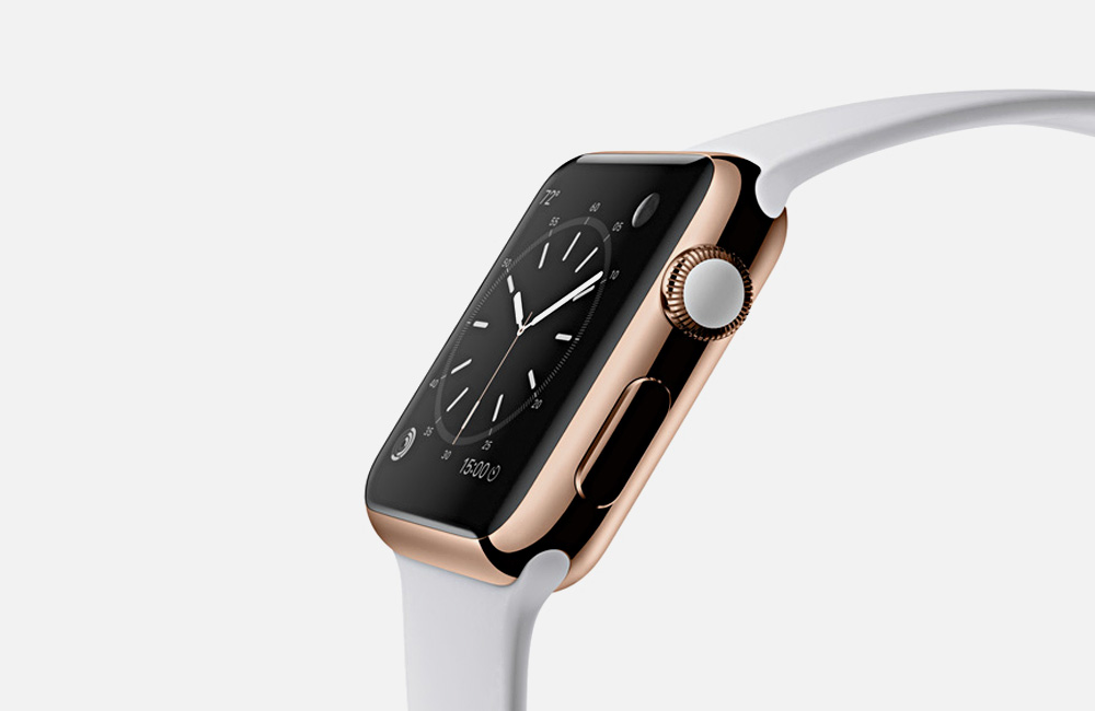 Apple Watch Edition w kolorze Rose Gold. iPhone 6s moÅ¼e mieÄ‡ podobne ...