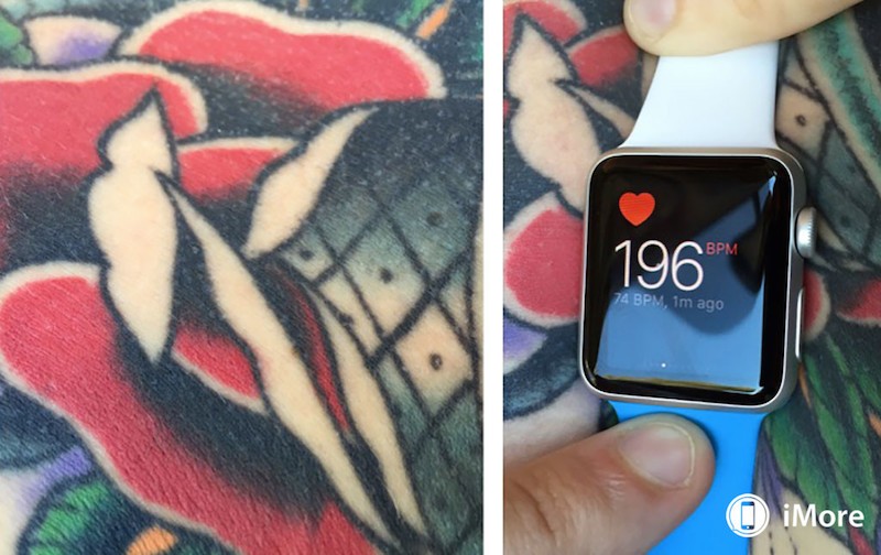 Apple Watch vs tatuaż